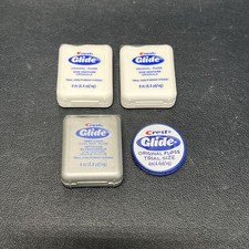 Oral-B Crest Glide Original  Deep Clean Dental Floss Travel 4m/4.4yd Lot 4