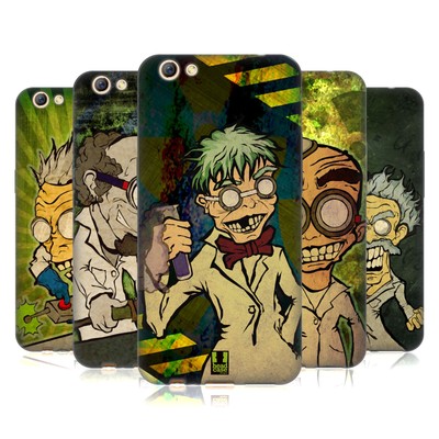 HEAD CASE DESIGNS MAD SCIENTISTS SOFT GEL CASE FOR OPPO PHONES