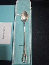 TIFFANY & CO ELSA PERETTI PADOVA FEEDING SPOON - MONOGRAM/ SSM/