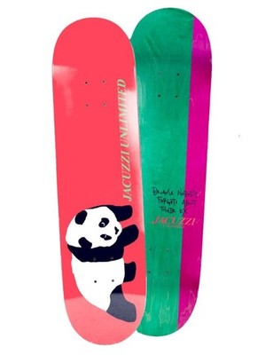 Enjoi x Jacuzzi Unlimited Panda Skateboard Deck 8.25 Skate Shop