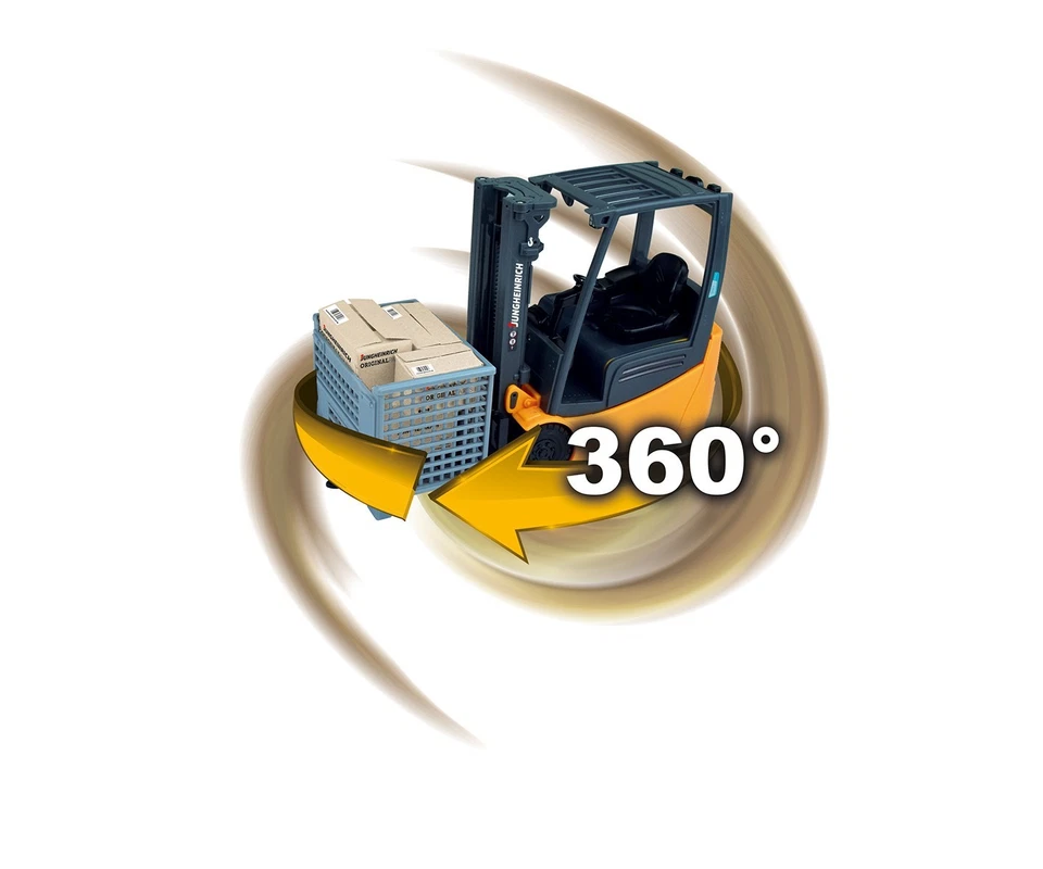 Gabelstapler Ferngesteuerter Stapler Happy People 34572 RC Jungheinrich Neu - Bild 3 von 4