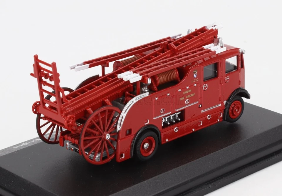 MODELLINO CAMION STATICO AEC REGENT MKIII TANKER MERRYWEATHER POMPIERI 1959 1/72 - Immagine 2 di 4
