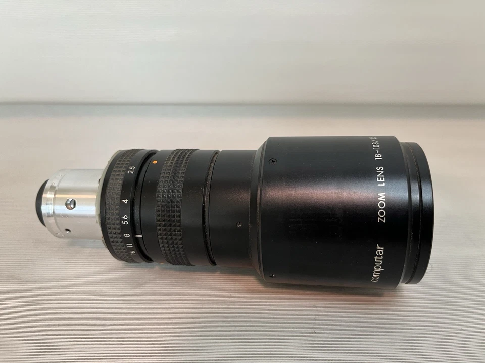 Компьютерный зум-объектив 18-108 мм f = 2,5 C-MOUNT TV зум-объектив сделано в Японии - Изображение 3 из 4