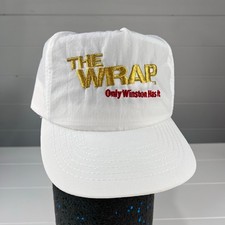 Winston The Wrap Vintage cigarette promo White Hat SnapBack