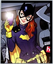 BATGIRL / LOIS LANE 7.5X9 PINUP DC Comics Sup...