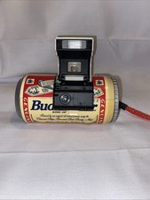 Vintage Anheuser Busch Budweiser Can 35mm Camera For Parts, Unsure If Working