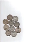 Ten coin morgan dollar lot