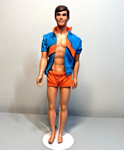 vtg Mattel Ken  #1111 Talking Spanish Ken 1968 Bend Leg String works but Mute