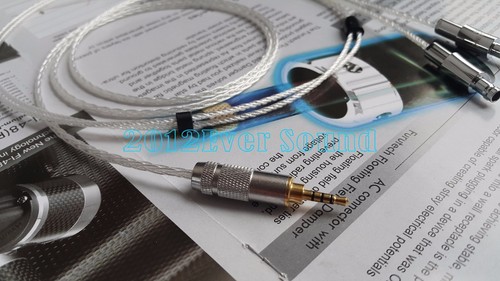 1x TRRS 2,5 mm 8N OCC cavo argento Sennheiser HD800 alta qualità HD820 - Foto 5 di 5