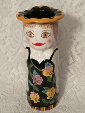 Susan Paley Bella Casa by Ganz Large Vase Flower Holder Home Decor tblas1