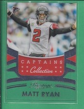2015 Prestige  Captains Collection  MATT RYAN   Falcons  no. 1