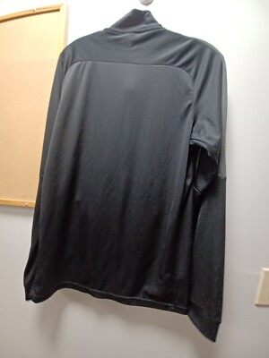 Nike (Dri-fit) Men's Med Black Epic Knit Full Zip Lightweight Gym