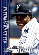 2018 Staten Island Yankees Choice #24 Reiver Sanmartin Cartagena Colombia Card
