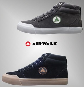 airwalk pivot mid top trainers mens