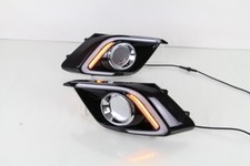 Pair Led Daytime Running Light Drl W Turn Lamp For Mazda 3 2014-2015 Pair Led Daytime Running Light Drl W Turn Lamp For Mazda 3 2014-2015