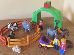 playmobil 123 farm set