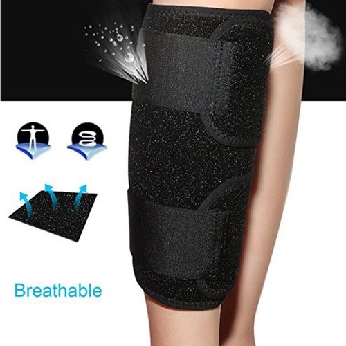 Neoprene calf SUPPORT leg SHIN splints pain injury sleeve compression brace wrap - Picture 8 of 9