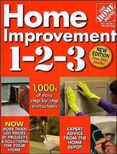 Home Improvement 1-2-3 - Hardcover By Better Homes & Gardens - VERY GOOD