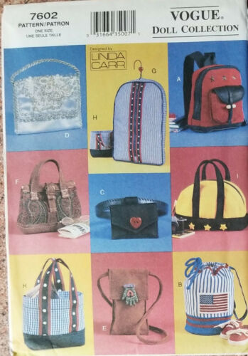 Vogue Doll Clothes Sewing Patterns 18" American Girl + Other sizes 160 U-Pick - Picture 45 of 115
