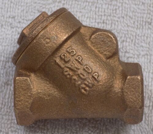 NIBCO 1/4" NPT x 1/4" NPT Y-Muster Schwenkrückschlagventil * Serie T-413-Y * NEU - Bild 2 von 4