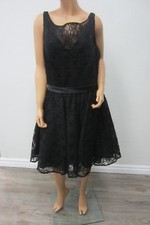 *STUNNING*  NWT Mori Lee Mid Calf Black Lace Dress by Affairs Size 28