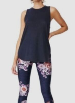 $20 Cotton On Women's Blue Active Curve Hem Tank Top Size S