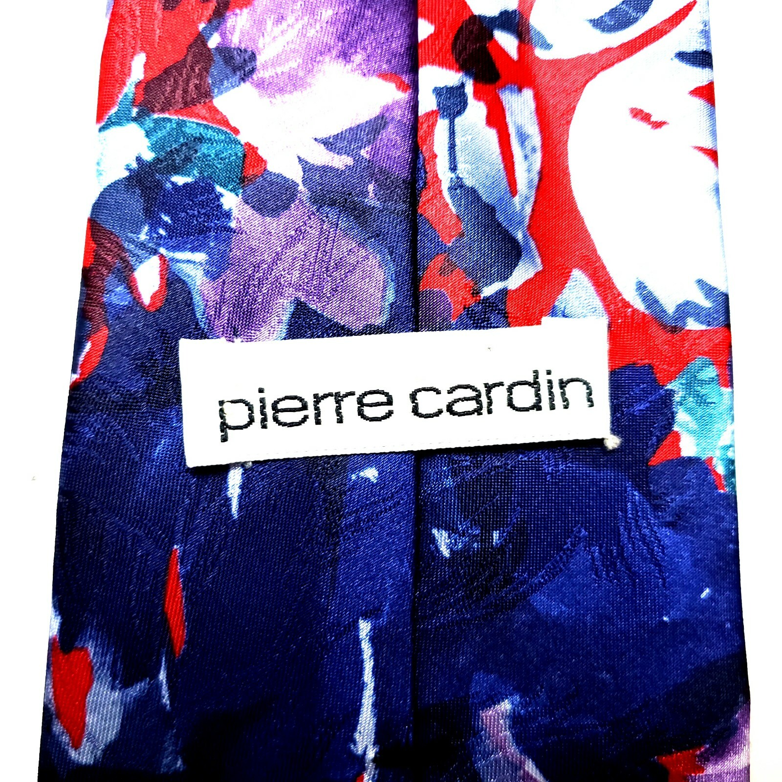 Pierre Cardin Polyester Tie Multi Colored Abstrac… - image 3