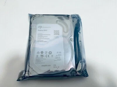 Seagate 3.5" ST2000DX001 2TB 7200RPM 64M Cache SATA3 6Gb/s Desktop Hybrid SSHD - Bild 1 von 4