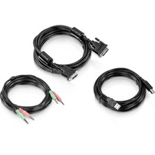 TRENDnet TK-CD15 KVM Kabel Kit 4,5m DVI-I USB...