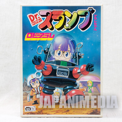 Retro RARE! Dr.Slump Arale chan Space Robot Plastic Model Figure