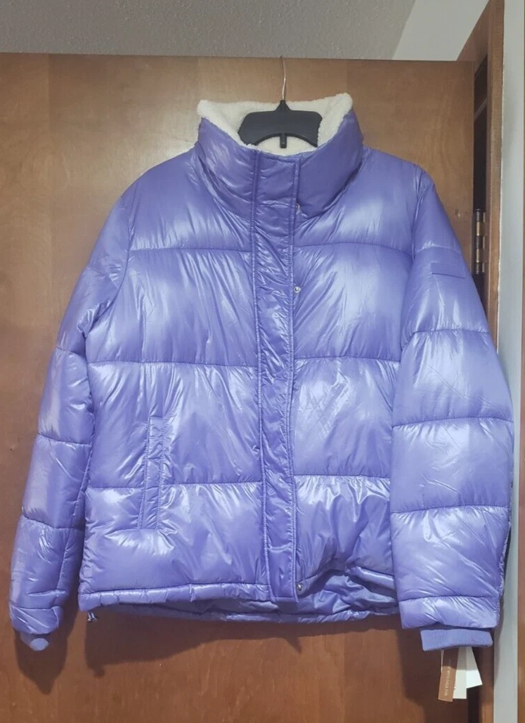 Periwinkle puffer jacket discount