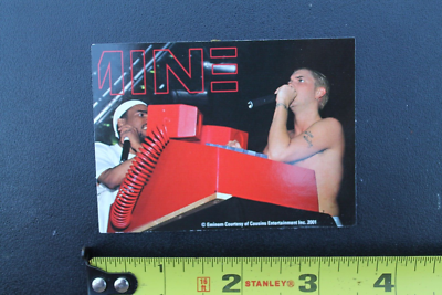 エミネム EMINEM D12 ポスター 2001年製 Eminem Marshall Mathers Slim Shady Dre D12 Rap Chainsaw 2001