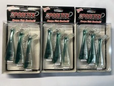 Spooltek Fatty 5" Tailpack Greenback Pearl Lot of 3