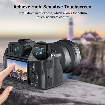 SmallRig Protezione Schermo In Vetro Temperato Per Sony A7C II, A7CR, Alpha 6700, ZV-E1, Alpha 7 IV (Modello 3750) - Foto 4