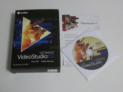 Corel VideoStudio X9 Ultimate Vollversion (VSPRX9ULMLMBEU)