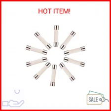 BOJACK Microwave Fuse 20AL250V 6x30mm 20A 250V Slow-Blow Ceramic Fuses 20 amp 25