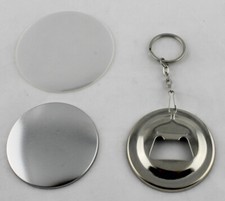65mm Mirror Keychain Supplies For Pro Button maker 100sets