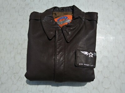 ジャケット・アウター COOPER A-2 Leather Flight Jacket 40Lsize US Wings® Leather Flight Jacket Modern A-2