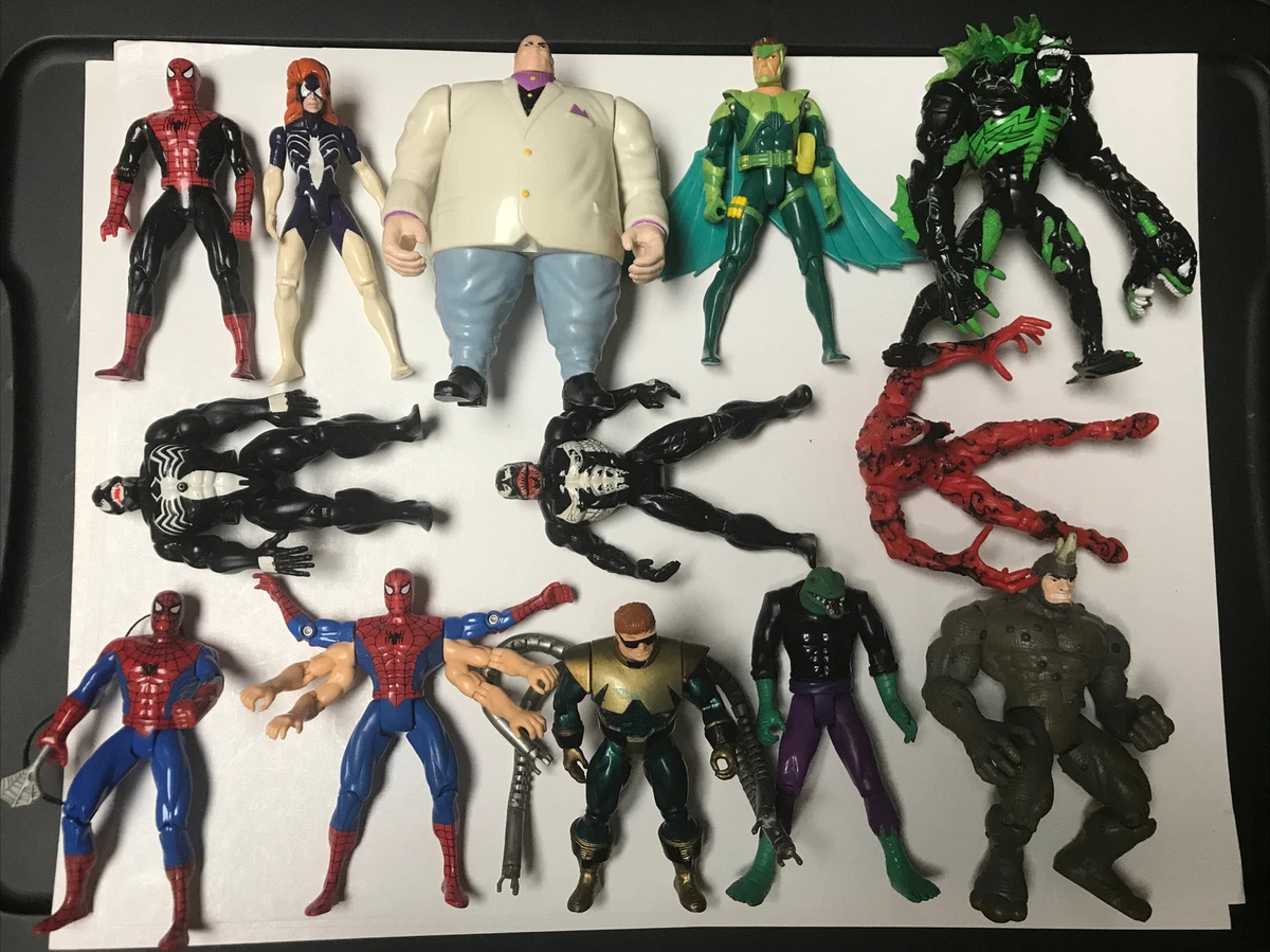 Spider man animated series figures online