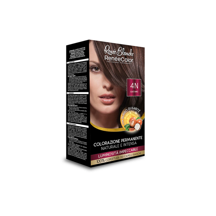 RENEE BLANCHE - 4N RENEECOLOR SHAMPOO COLORANTE PROFESSIONAL CASTANO NUOVO