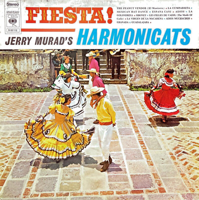 JERRY MURAD´S HARMONICATS ''Fiesta'' LP 1962 NL CBS S 62112 Jazz & Latin