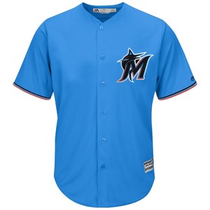 miami marlins blue jersey