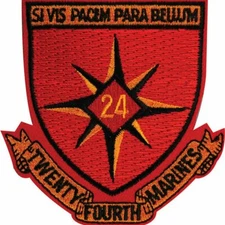 24th Marine Regiment Patch