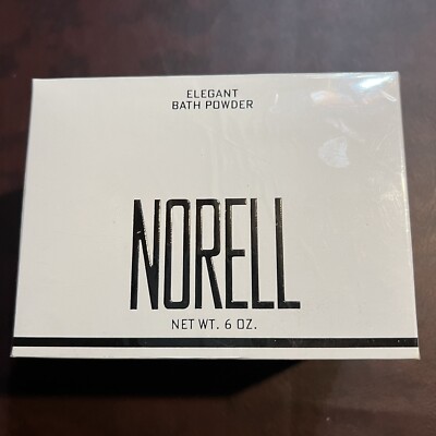 New Norell Dusting Bath Powder 6.0 oz By Five Star Fragrance DISCONTINUED POWDER