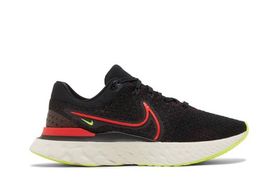 Nike React Infinity Run Flyknit 3 'Black Siren Red' DH5392-007