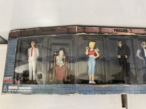 Preacher Seven (7) Piece PVC Set. Action Figures. 1999. - Picture 3 of 6