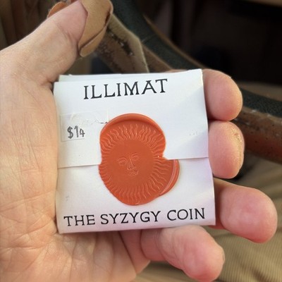 ILLIMAT The Syzygy Coin-New - Sealed  Used as an ''okus'' in the Illimat card game