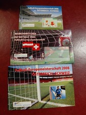 Mistrzostwa Europy w Piłce Nożnej 2008 Austria Szwajcaria 3 zeszyty znaczkowe Znaczki Niemcy...