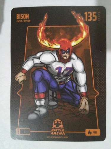 Josh Allen BISON #5 Fire Bo Jackson Battle Arena Update 2025 Steel