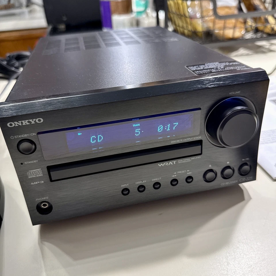 Onkyo CR-325 CD Receiver WRATT. WORKS - Image 2 of 4